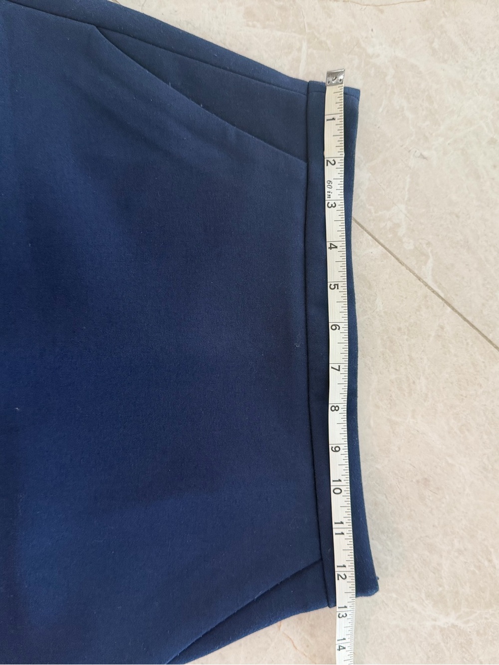 Lacoste Navy Blue Straight Mini Skirt XS - Picture 8 of 8